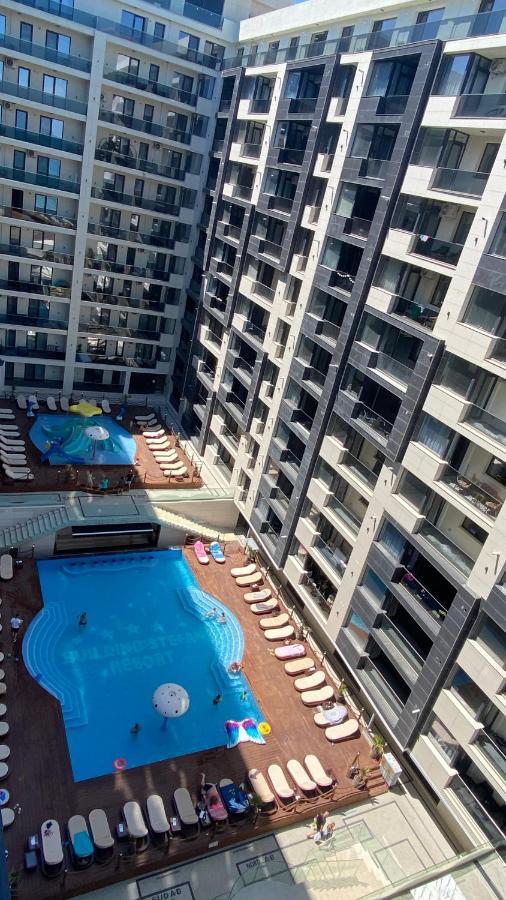Seaview Deluxe Double Studio - Beachfront Resort Năvodari Buitenkant foto