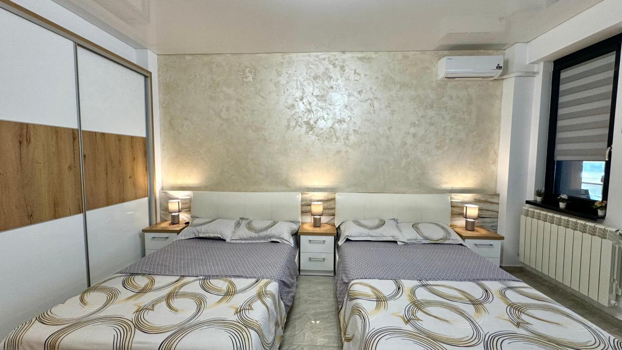 Seaview Deluxe Double Studio - Beachfront Resort Năvodari Buitenkant foto