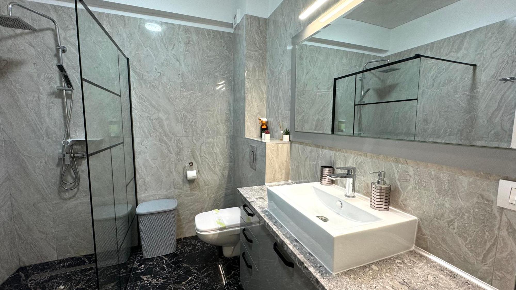 Seaview Deluxe Double Studio - Beachfront Resort Năvodari Buitenkant foto